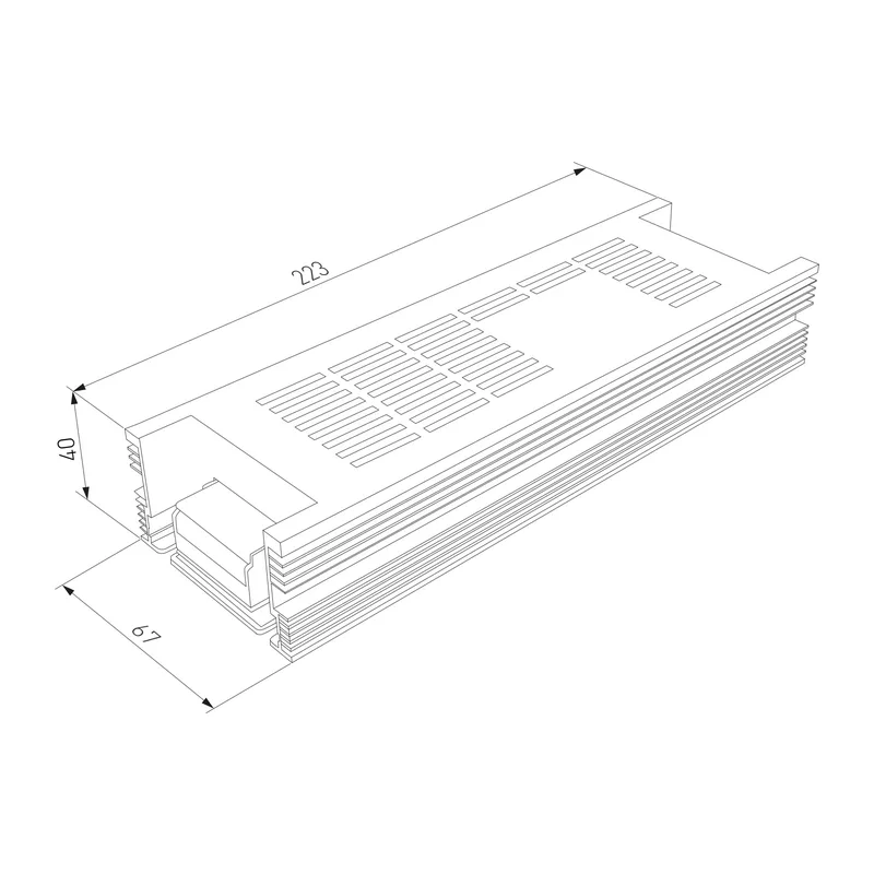 Блок питания для светодиодной ленты 24 В 250W Трансформатор 24V 250W Elektrostandard 4