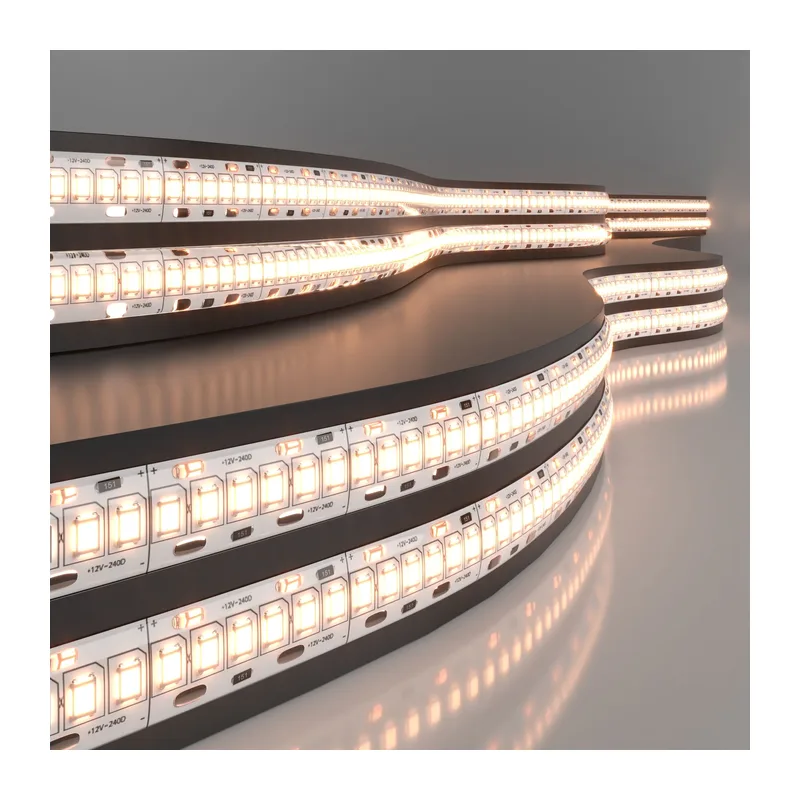 Светодиодная лента 12 В 16 Вт/м 240 Led/м 2835 IP65, теплый белый 3300K, 5 м Лента светодиодная 12V 16W 240Led 2835 IP65 тёплый белый, 5м Elektrostandard