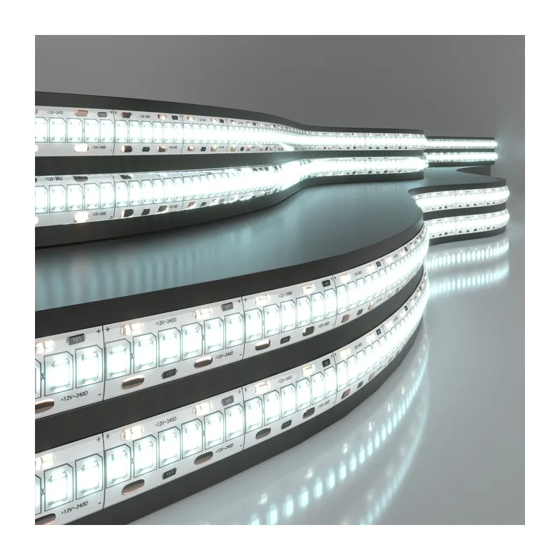Светодиодная лента 12 В 16 Вт/м 240 Led/м 2835 IP65, холодный белый 6500K, 5 м Лента светодиодная 12V 16W 240Led 2835 IP65 холодный белый, 5м Elektrostandard
