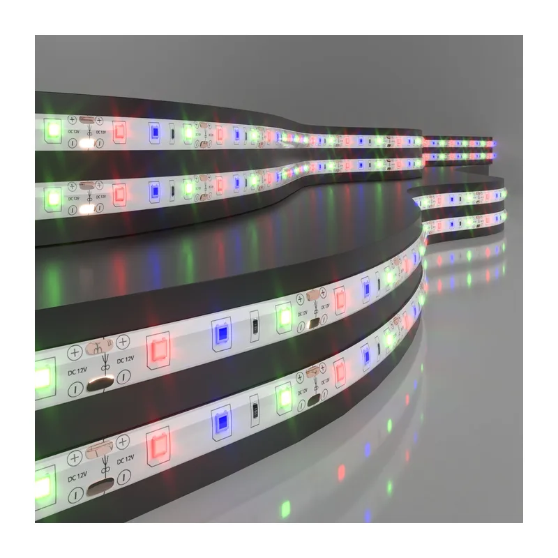 Светодиодная лента 12 В 4,8 Вт/м 60 Led/м 2835 IP65, RGB, 5 м Лента светодиодная 12V 4,8W 60Led 2835 IP65 RGB, 5м Elektrostandard