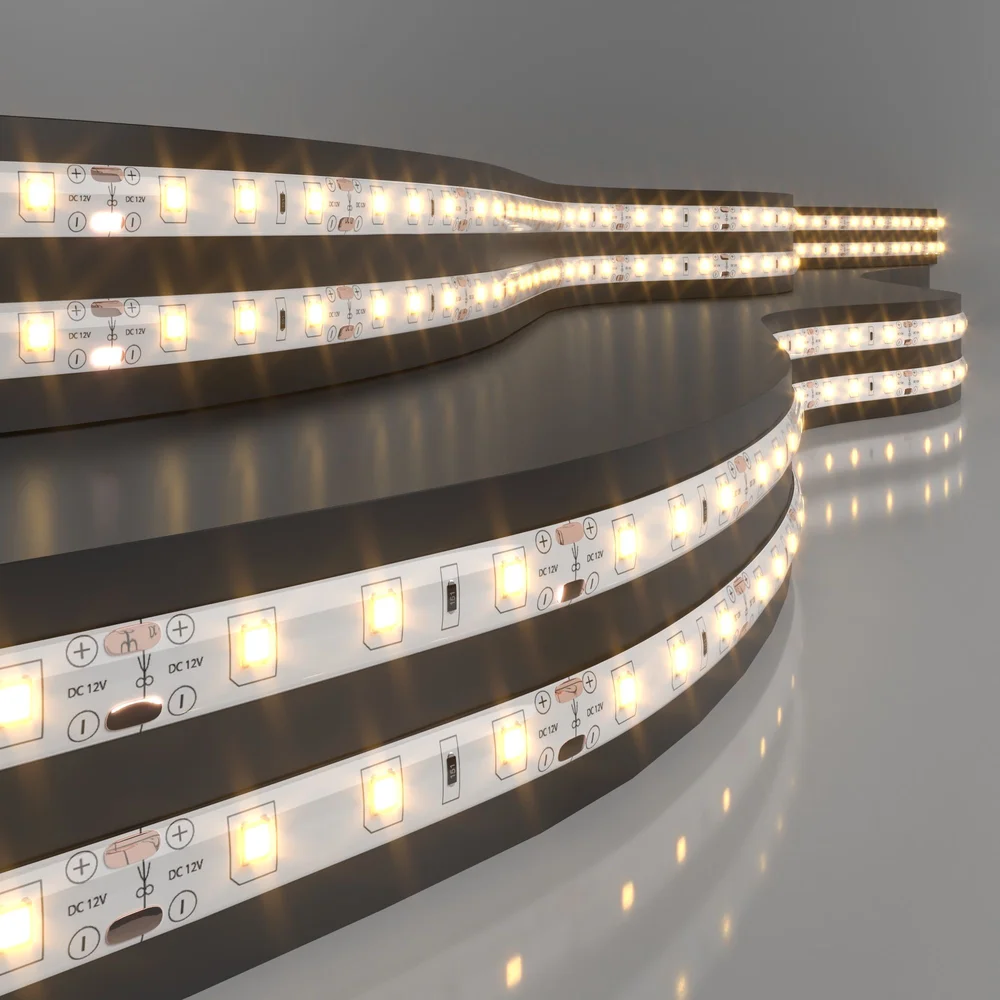 Светодиодная лента 12 В 4,8 Вт/м 60 Led/м 2835 IP65, теплый белый 3300К, 5 м Лента светодиодная 12V 4,8W 60Led 2835 IP65 теплый белый, 5м Elektrostandard