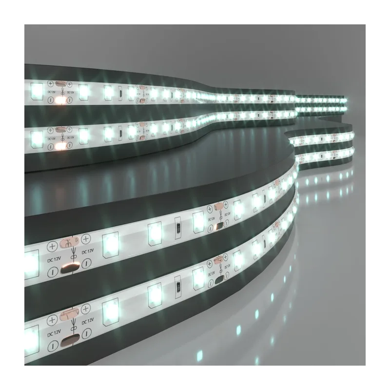 Светодиодная лента 12 В 4,8 Вт/м 60 Led/м 2835 IP65, холодный белый 6500К, 5 м Лента светодиодная 12V 4,8W 60Led 2835 IP65 холодный белый, 5м Elektrostandard