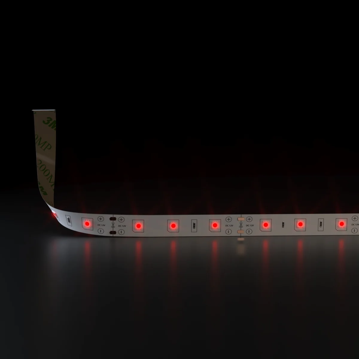 Светодиодная лента 12 В 4,8 Вт/м 60 Led/м 2835 IP20, красный, 5 м Лента светодиодная 12V 4,8W 60Led 2835 IP20 красный, 5м Elektrostandard 2