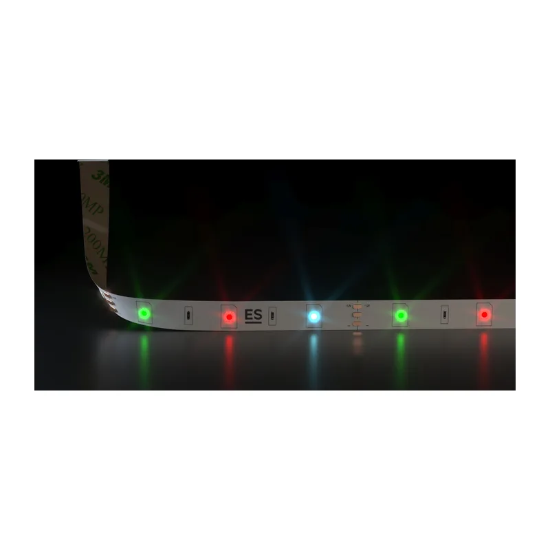 Светодиодная лента 12 В 7,2 Вт 30 Led/м 5050 IP20, мультиколор, 5 м Лента светодиодная 12V 7,2W 30Led 5050 IP20 RGB, 5м Elektrostandard 2