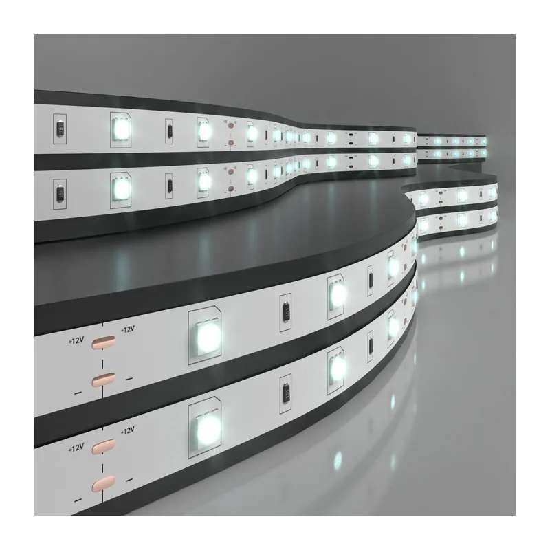 Светодиодная лента 12 В 7.2 Вт/м 30 Led/м 5050 IP20, холодный белый 6500К, 5 м Лента светодиодная 12V 7,2W 30Led 5050 IP20 холодный белый, 5м Elektrostandard