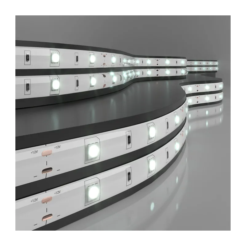 Светодиодная лента 12 В 7,2 Вт/м 30 Led/м 5050 IP65, холодный белый 6500К, 5 м Лента светодиодная 12V 7,2W 30Led 5050 IP65 холодный белый, 5м Elektrostandard