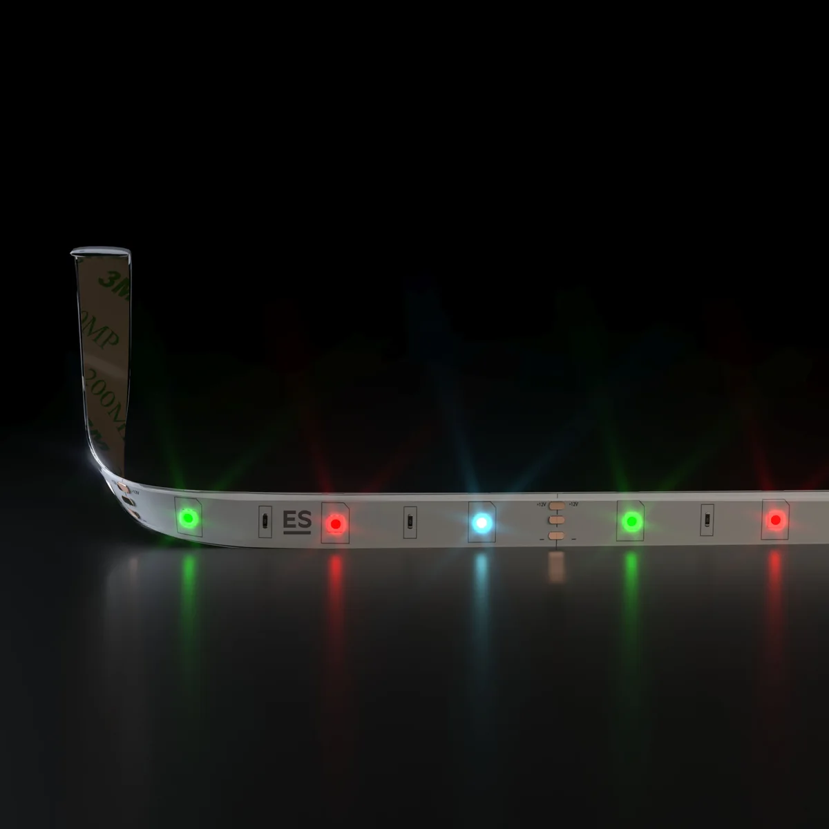 Светодиодная лента Бегущая волна 12 В 7,2 Вт/м 30 Led/м 5050 IP65, RGB, 5 м Лента светодиодная 12V 7,2W 30Led 5050 IP65 бегущая волна, 5м Elektrostandard 2