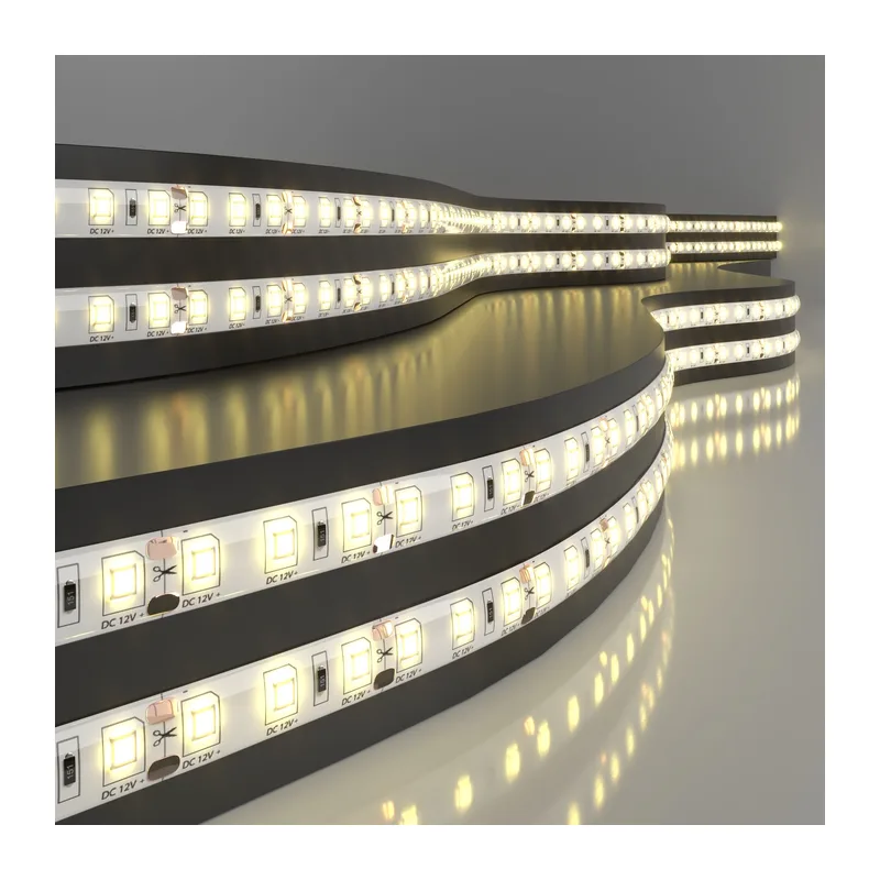 Светодиодная лента 12 В 9,6 Вт/м 120 Led/м 2835 IP65, теплый белый 3300K, 5 м Лента светодиодная 12V 9,6W 120Led 2835 IP65 теплый белый, 5м Elektrostandard