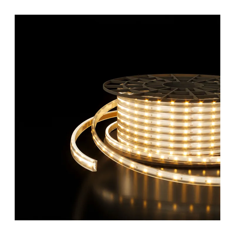 Светодиодная лента 220 В 8 Вт/м 60 Led/м 2835 IP65, дневной белый 4200K, 50 м Лента светодиодная 220V 8W 60Led 2835 IP65 дневной белый, 50 м Elektrostandard