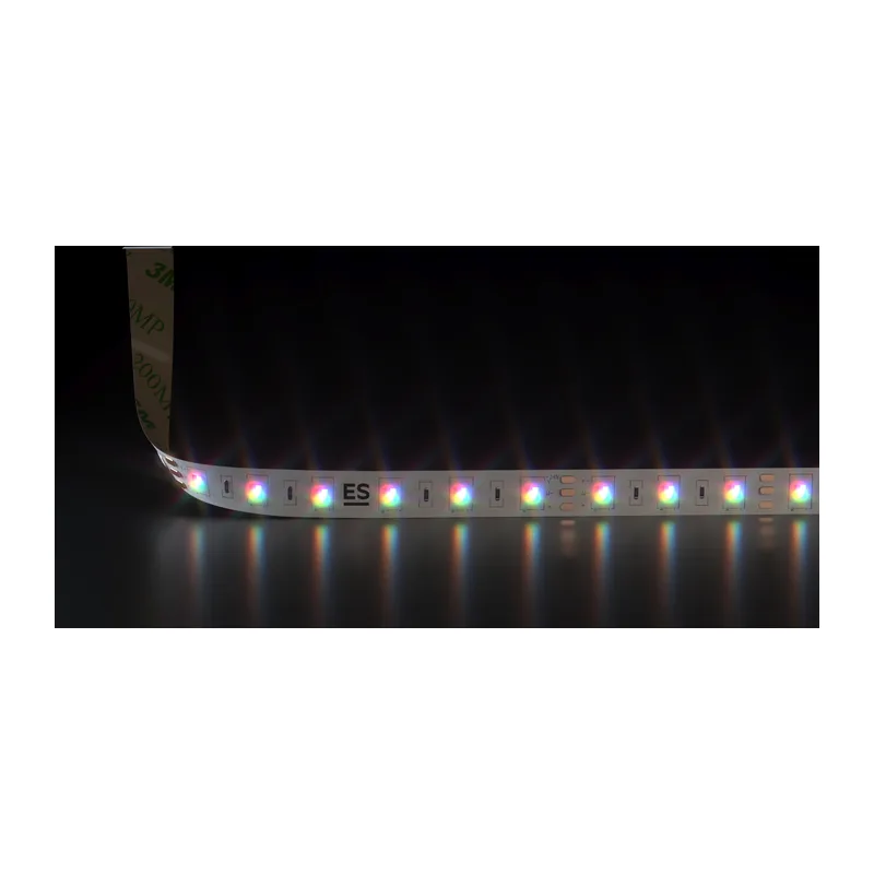 Светодиодная лента 24 В 14,4 Вт/м 60 Led/м 5050+5050 IP20, MIX RGB/холодный белый, 5 м Лента светодиодная 24V 14,4W 60Led 5050+5050 IP20 MIX RGB/холодный белый, 5м Elektrostandard 2