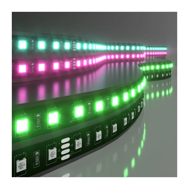 Светодиодная лента 24 В 14,4 Вт/м 60 Led/м 5050 IP20, RGB, Black, 5 м Лента светодиодная 24V 14,4W 60Led 5050 IP20 RGB, Black, 5м Elektrostandard