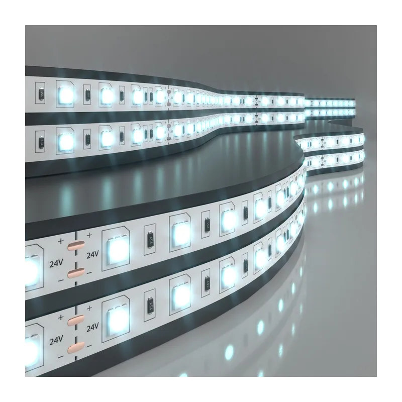 Светодиодная лента 24 В 14,4 Вт/м 60 Led/м 5050 IP20, холодный белый 6500K, 5 м Лента светодиодная 24V 14,4W 60Led 5050 IP20 холодный белый, 5м Elektrostandard
