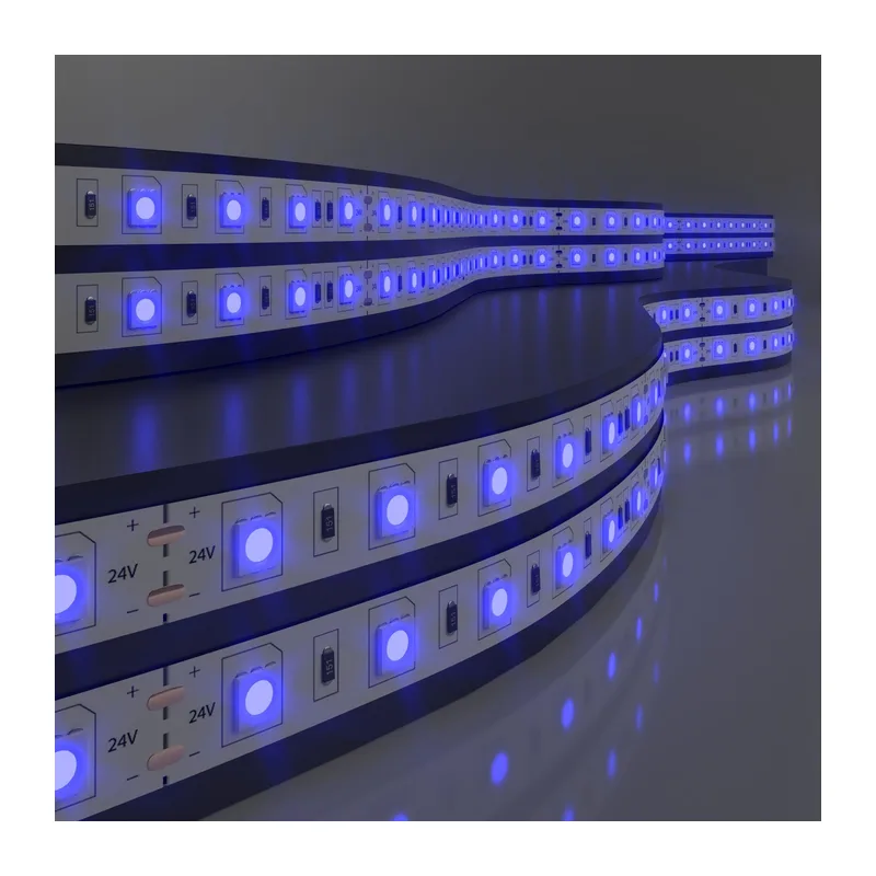 Светодиодная лента 24 В 14,4 Вт/м 60 Led/м 5050 IP65, синий, 5 м Лента светодиодная 24V 14,4W 60Led 5050 IP65 синий, 5м Elektrostandard