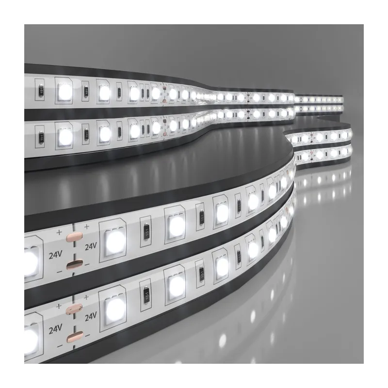 Светодиодная лента 24 В 14,4 Вт/м 60 Led/м 5050 IP65, дневной белый 4200K, 5 м Лента светодиодная 24V 14,4W 60Led 5050 IP65 дневной белый, 5м Elektrostandard
