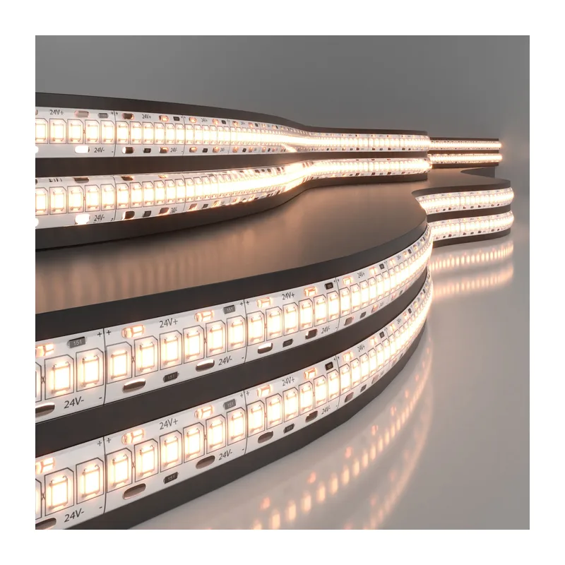 Светодиодная лента 24 В 16 Вт/м 240 Led/м 2835 IP65, теплый белый 3300K, 5 м Лента светодиодная 24V 16W 240Led 2835 IP65 тёплый белый, 5м Elektrostandard