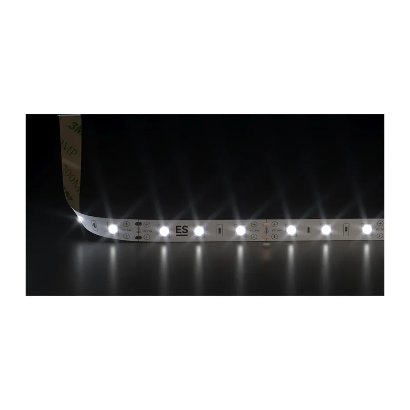Светодиодная лента 24 В 4,8 Вт/м 60 Led/м 2835 IP20, дневной белый 4200K, 5 м Лента светодиодная 24V 4,8W 60Led 2835 IP20 дневной белый, 5м Elektrostandard 2