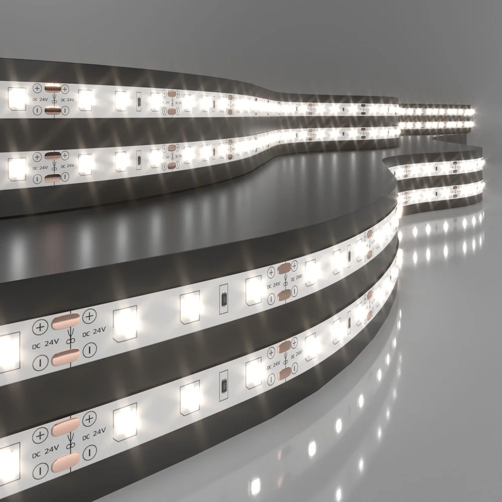 Светодиодная лента 24 В 4,8 Вт/м 60 Led/м 2835 IP20, дневной белый 4200K, 5 м Лента светодиодная 24V 4,8W 60Led 2835 IP20 дневной белый, 5м Elektrostandard