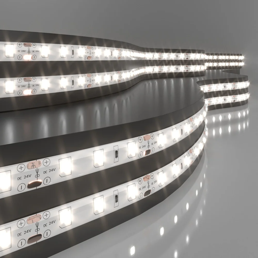 Светодиодная лента 24 В 4,8 Вт/м 60 Led/м 2835 IP65, дневной белый 4200K, 5 м Лента светодиодная 24V 4,8W 60Led 2835 IP65 дневной белый, 5м Elektrostandard