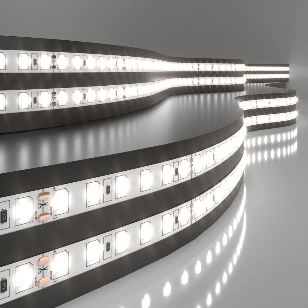 Светодиодная лента 24 В 9,6 Вт/м 120 Led/м 2835 IP20, дневной белый 4200K, 5 м Лента светодиодная 24V 9,6W 120Led 2835 IP20 дневной белый, 5м Elektrostandard