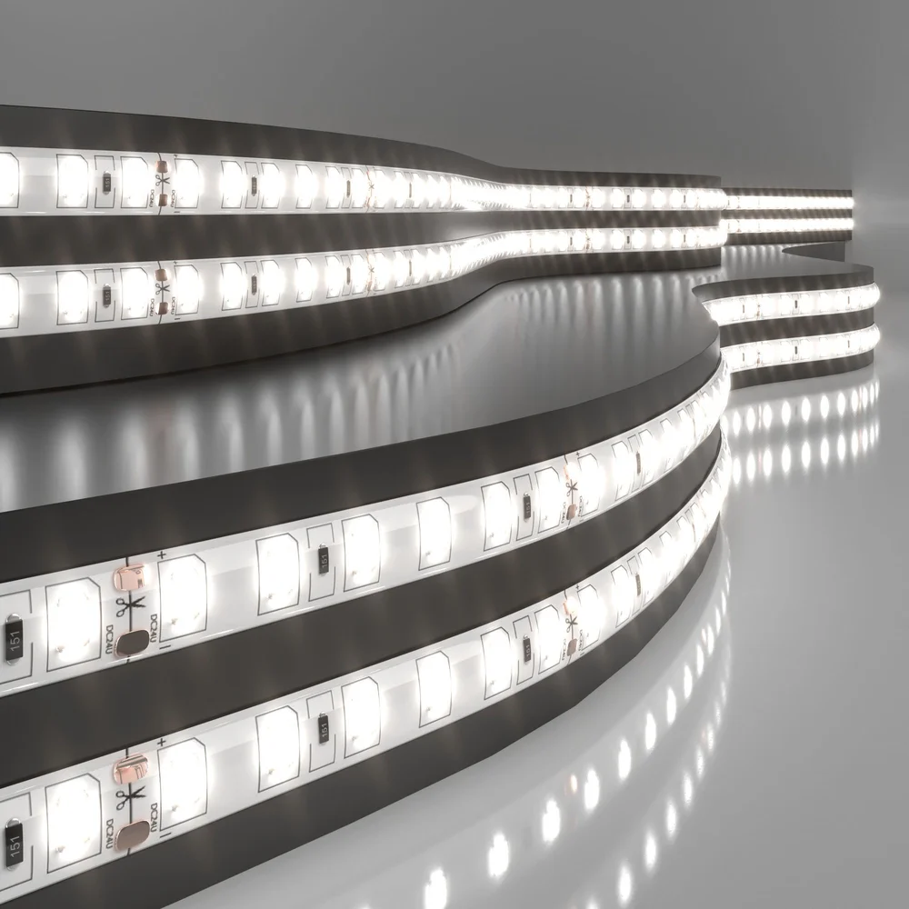 Светодиодная лента 24 В 9,6 Вт/м 120 Led/м 2835 IP65, дневной белый 4200K, 5 м Лента светодиодная 24V 9,6W 120Led 2835 IP65 дневной белый, 5м Elektrostandard