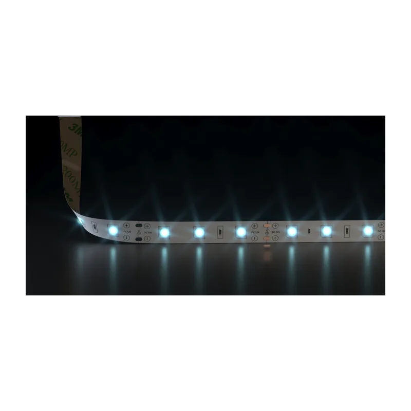 Комплект светодиодной ленты 12 В 4,8 Вт/м 60 Led/м 2835 IP20, холодный белый свет 6500К, 5 м Набор светодиодной ленты 12V 4,8W 60Led 2835 IP20 холодный белый, 5м Elektrostandard 2