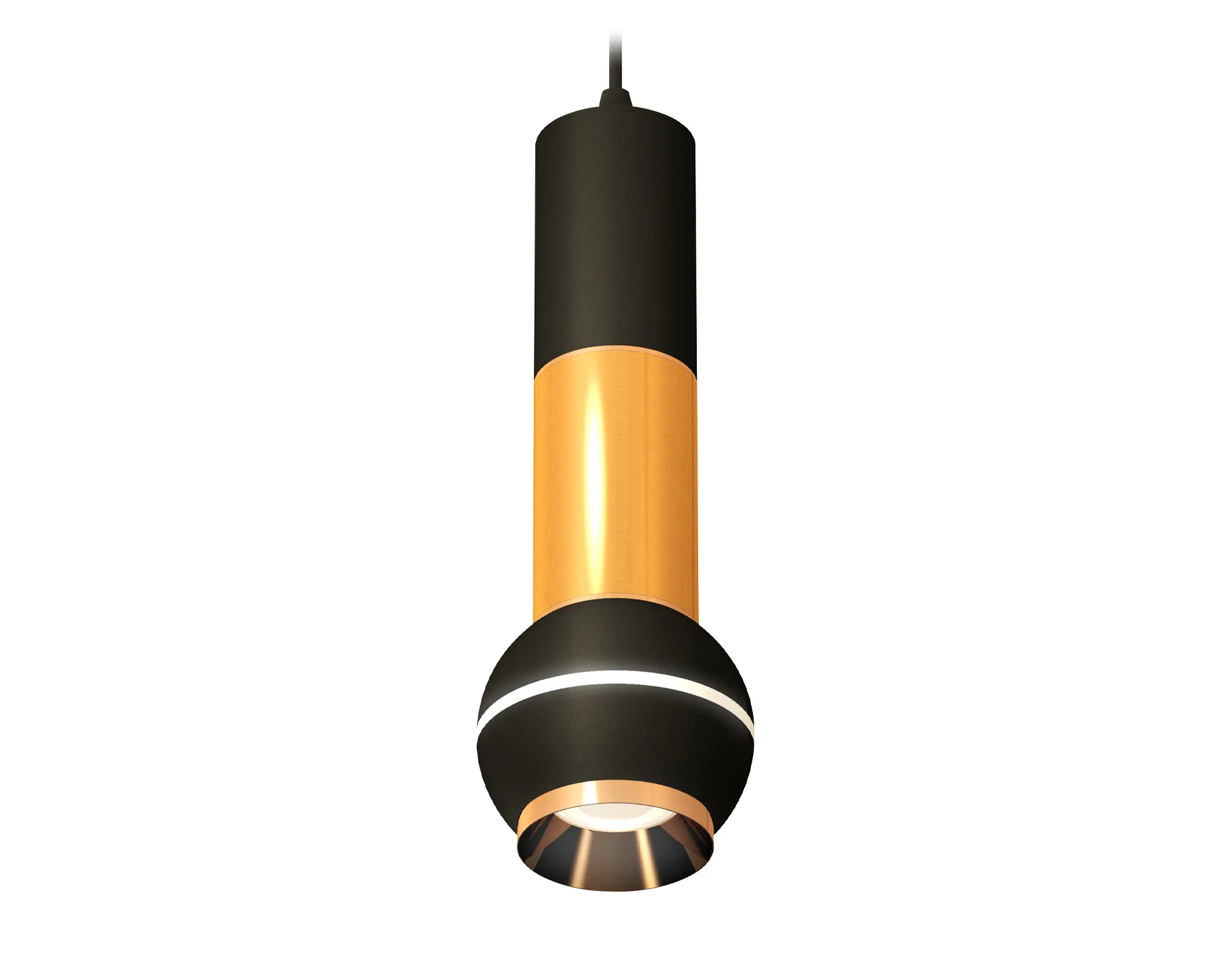 XP1102030 SBK/PYG черный песок/золото желтое полированное MR16 GU5.3 LED 3W 4200K