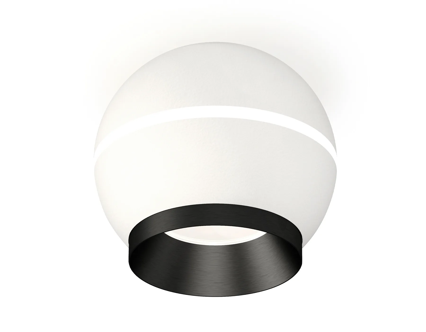 XS1101011 SWH/PBK белый песок/черный полированный MR16 GU5.3 LED 3W 4200K (C1101, N7031)