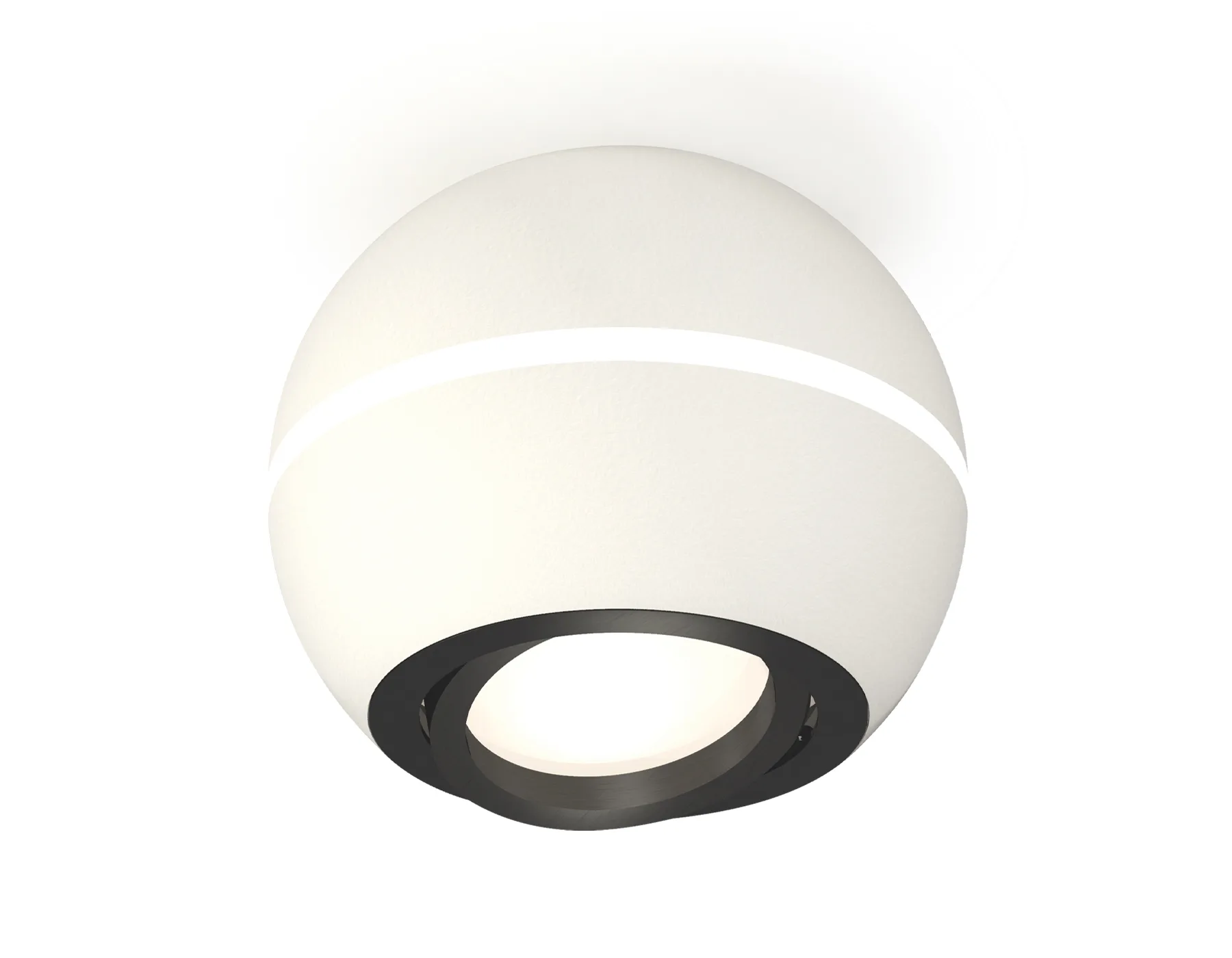 XS1101021 SWH/PBK белый песок/черный полированный MR16 GU5.3 LED 3W 4200K (C1101, N7002)