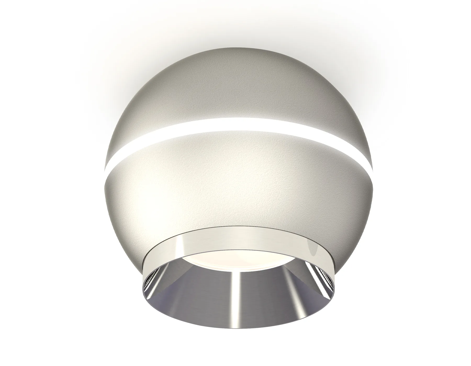 XS1103002 SSL/PSL серебро песок/серебро полированное MR16 GU5.3 LED 3W 4200K (C1103, N7032)