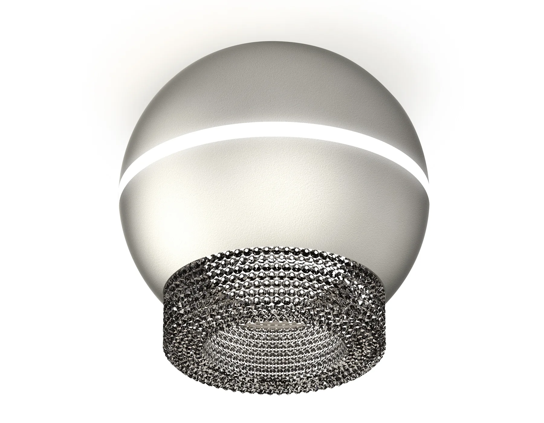XS1103020 SSL/BK серебро песок/тонированный MR16 GU5.3 LED 3W 4200K (C1103, N7192)