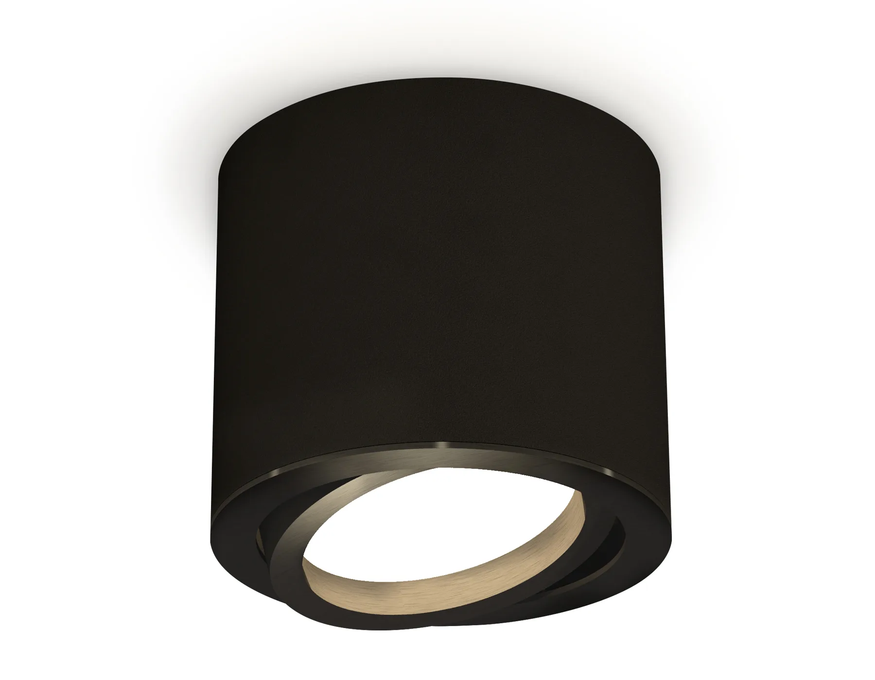 XS7402001 SBK/PBK черный песок/черный полированный MR16 GU5.3 (C7402, N7002)