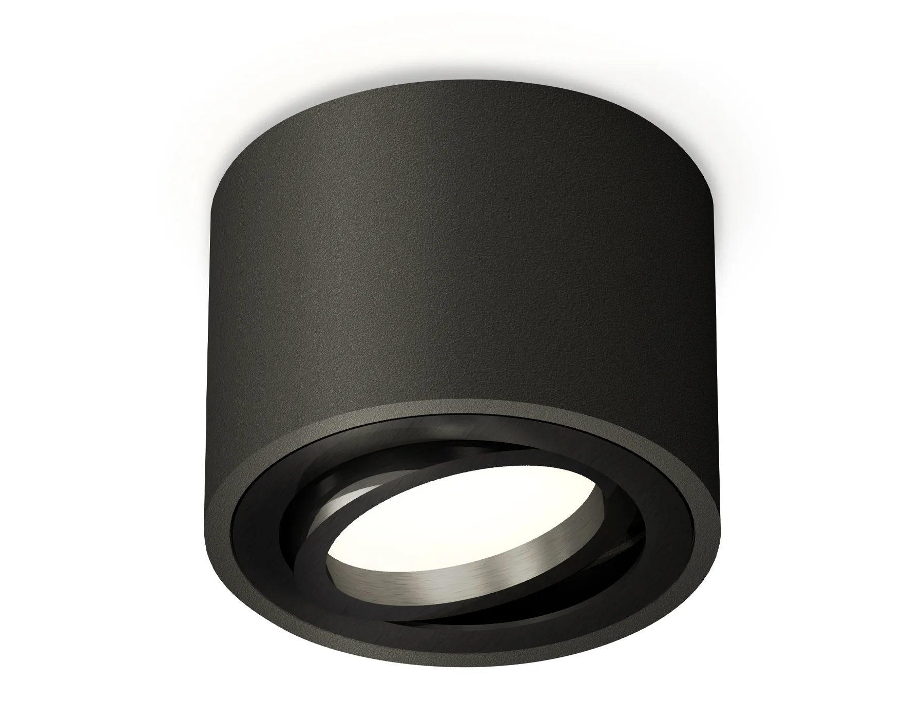 XS7511002 SBK/PBK черный песок/черный полированный MR16 GU5.3 (C7511, N7002)